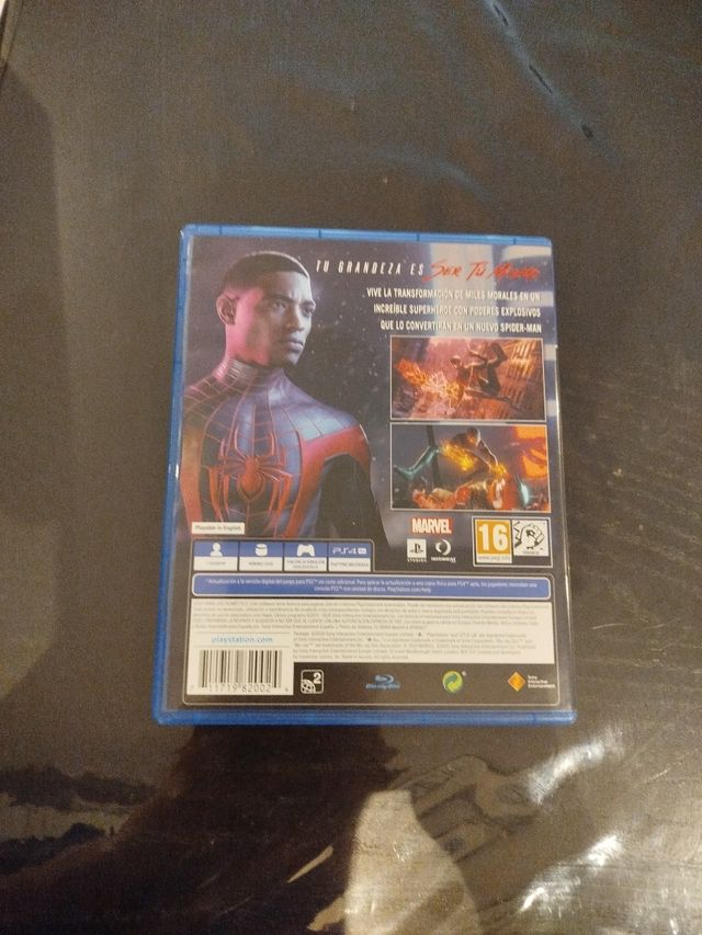 PS4 (PlayStation 4) Spiderman Miles Morales