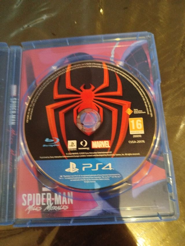 PS4 (PlayStation 4) Spiderman Miles Morales