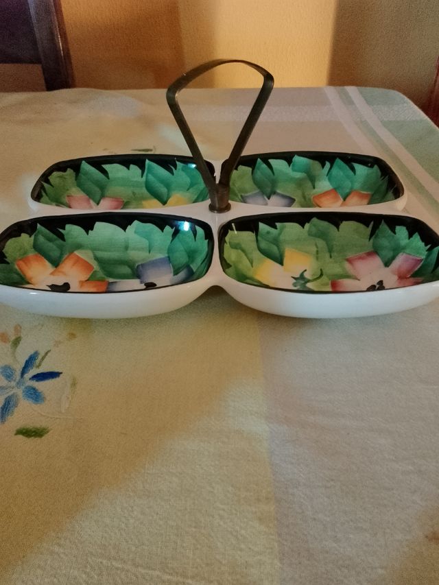 Antipastiera vintage anni '50