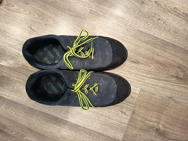 botas de seguridad talla 44 EU, azul reforzadas