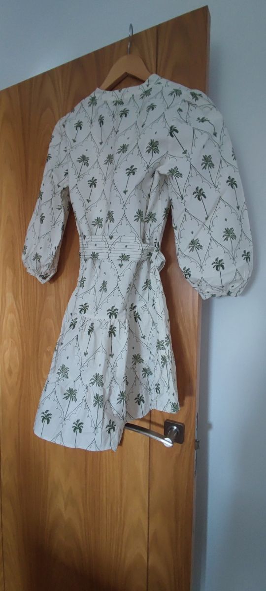 Vestido Zara verano - blanco