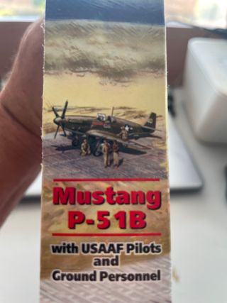 Maqueta avión Mustang P-51B