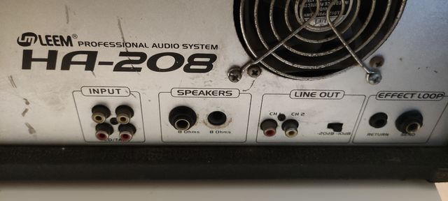 Mezclador Amplificador LEEM HA-208