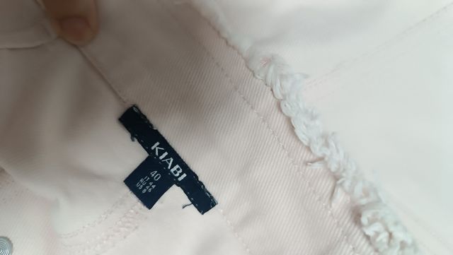 Shorts vaqueros rosa palo