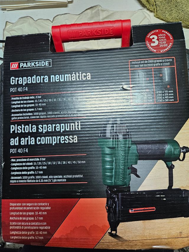 Sparapunti ad aria compressa