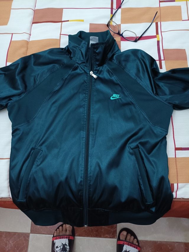 Giacca Nike | Vintage | Blu Verde