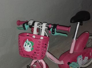 Bicicleta niña 14" BTwin Unicornio