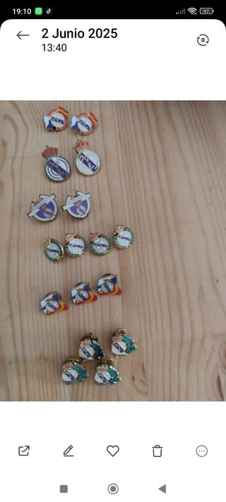 Pins FC Barcelona & Real Madrid