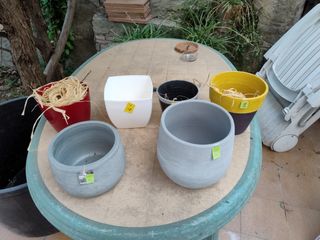 Lote 6 macetas