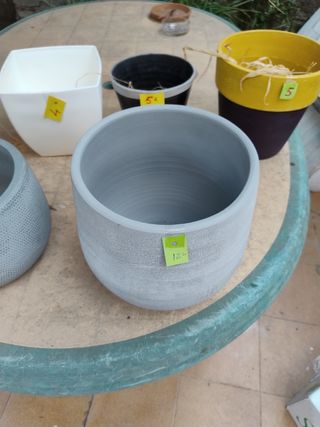Lote 6 macetas