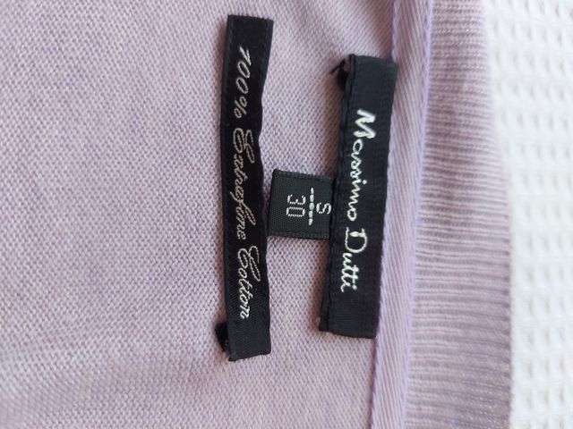 Conjunto Massimo Dutti - Malha Lilás