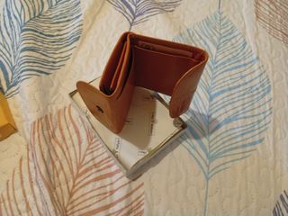 Cartera Piel Nature marrón sin estrenar 