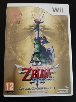 🇪🇸 Zelda Skyward Sword Wii - Edición Limitada