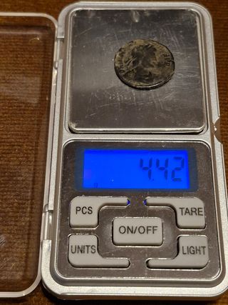 Moneda romana Maiorina Reducida Magno Máximo