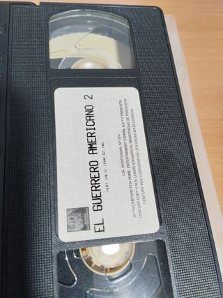 VHS El Guerrero Americano 2