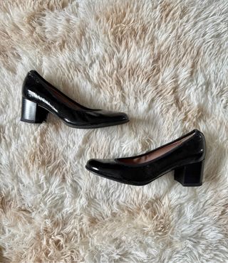 Zapatos Antea negros - tacón bajo