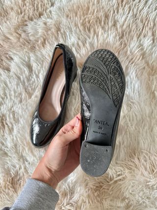 Zapatos Antea negros - tacón bajo