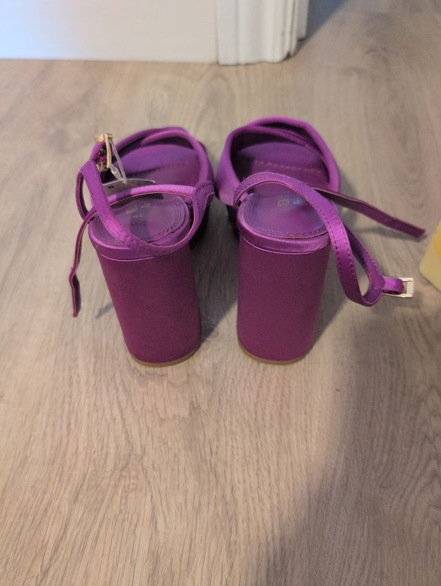 Zapatos tacón Merkal - Morados - Talla 36