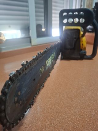 Motosierra usada