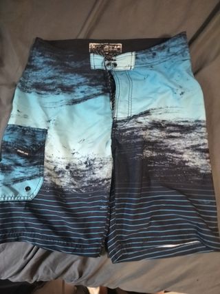 Bañador SurfCapsule azul y negro