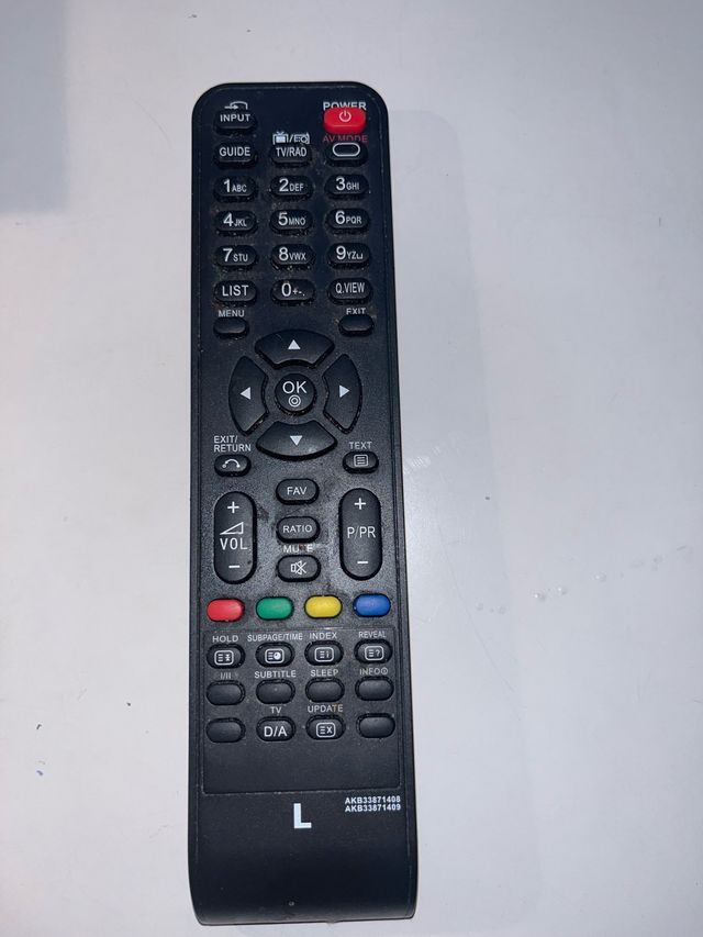 Mando a distancia TV AKB73371408 y AKB73371409