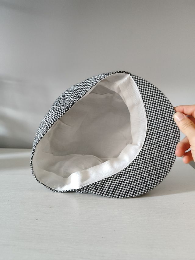 Gorra/boina estilo chulapo para niño