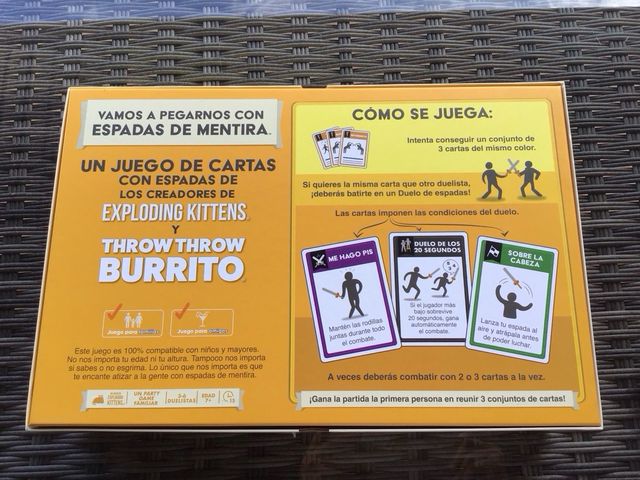 Espadas de Mentira - Exploding Kittens