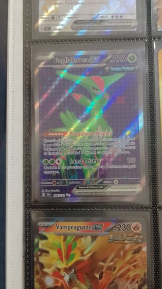 Carte Pokémon Fogliaferrea EX - 186/162