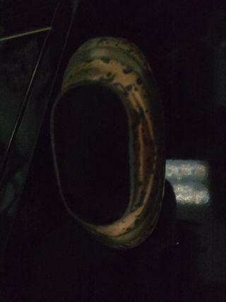 Jarrón KAUFHOF marrón dorado