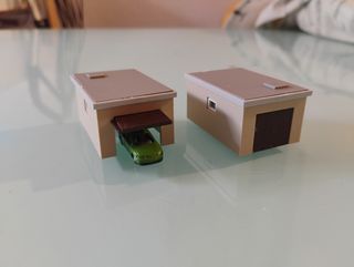 Escala N 2 garajes de Auhagen