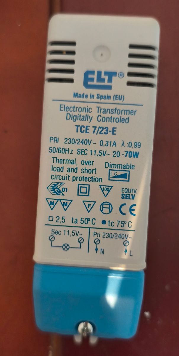 30 Transformadores ELT TCE 7/23-E 70W