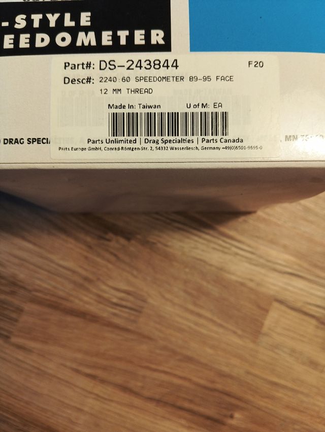 Velocímetro Drag Specialties DS-243844