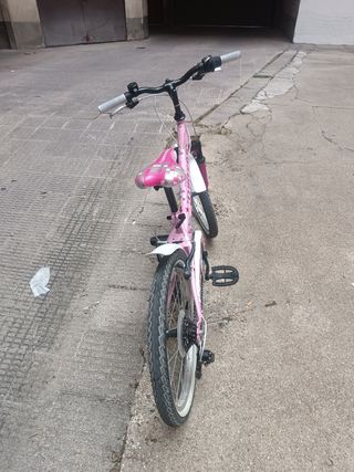 Bicicleta niña 20" rosa