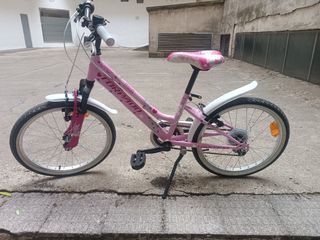 Bicicleta niña 20" rosa