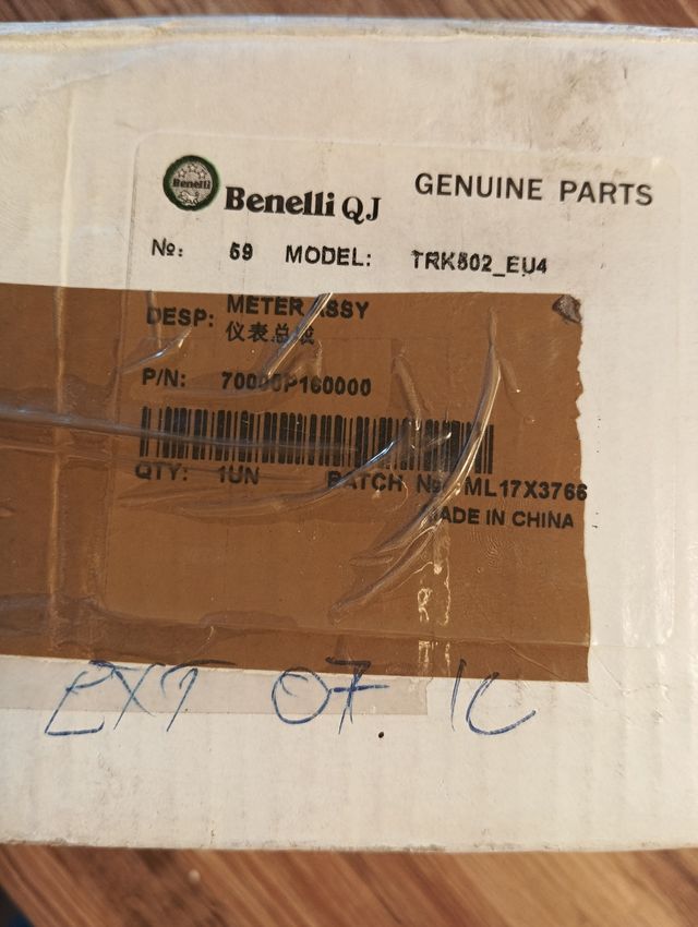 Cuentakilómetros Benelli TRK 502