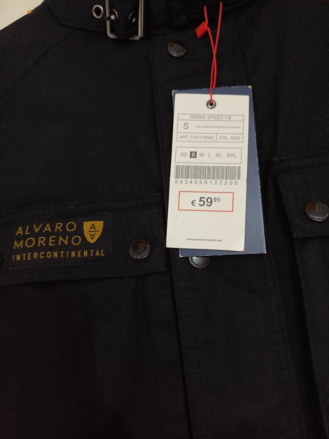Giacca nera Álvaro Moreno
