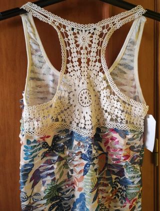 Vestido multicolor estampado