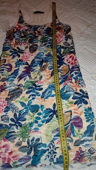 Vestido multicolor estampado