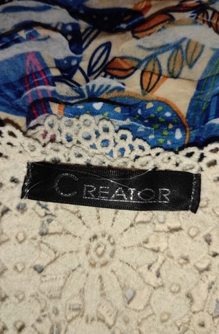 Vestido multicolor estampado