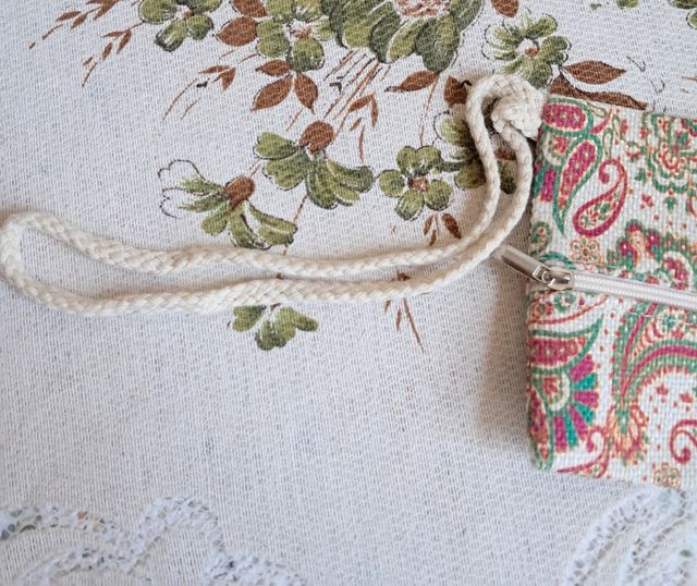 Pochette floreale pochette à fleurs bolso de mano 