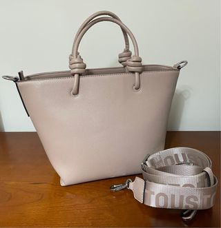 BOLSO CAPAZO BANDOLERA TOUS 
ROSA 