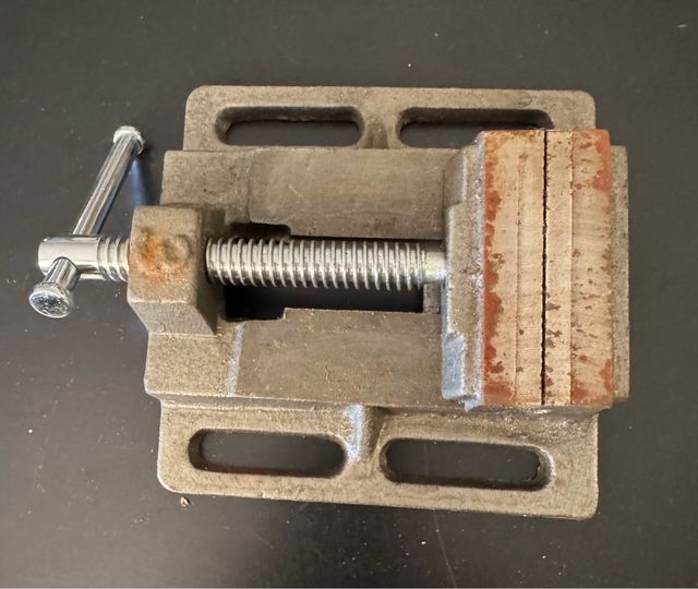 Morsa Trapano 75mm Ghisa