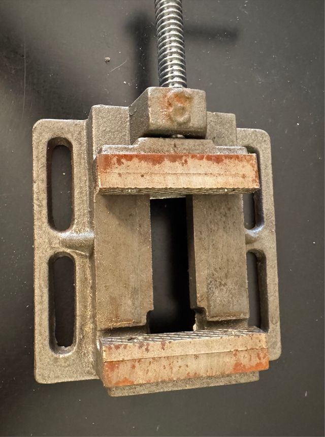 Morsa Trapano 75mm Ghisa