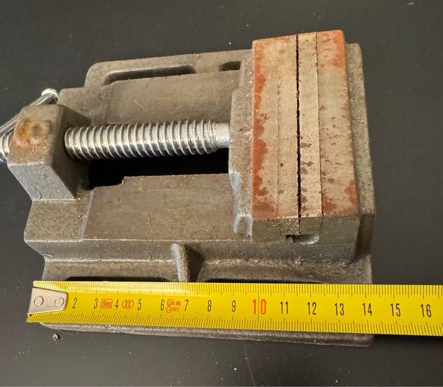 Morsa Trapano 75mm Ghisa