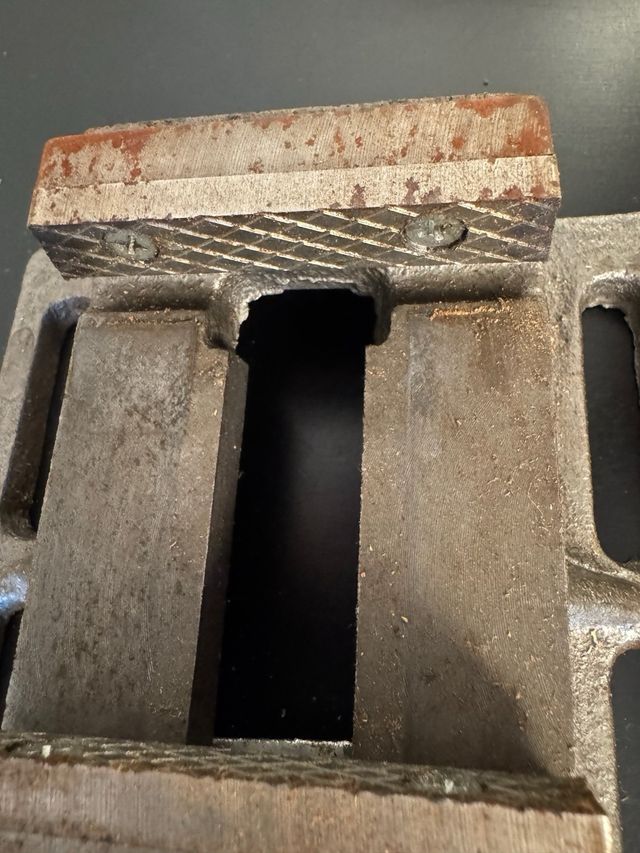 Morsa Trapano 75mm Ghisa