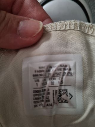 Converse blancas niña