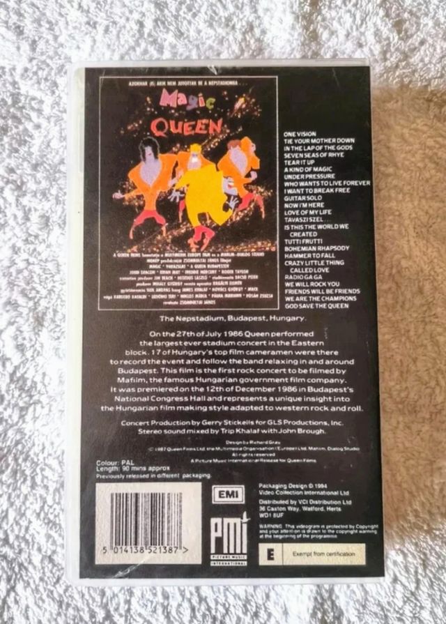 VHS Queen - Live in Budapest