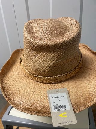 Sombrero Cowboy Paja - Beige