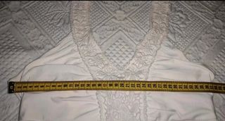 Vestido blanco estampado mariposa