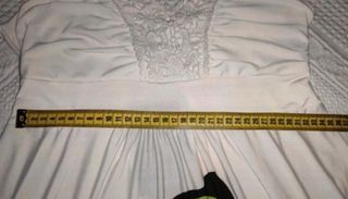 Vestido blanco estampado mariposa